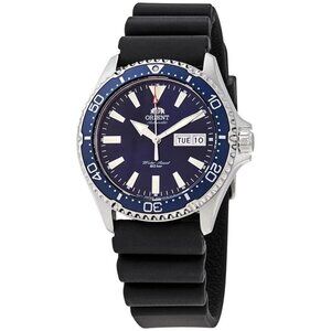NWT Authentic Orient Kamasu Automatic Blue Dial Men's Watch